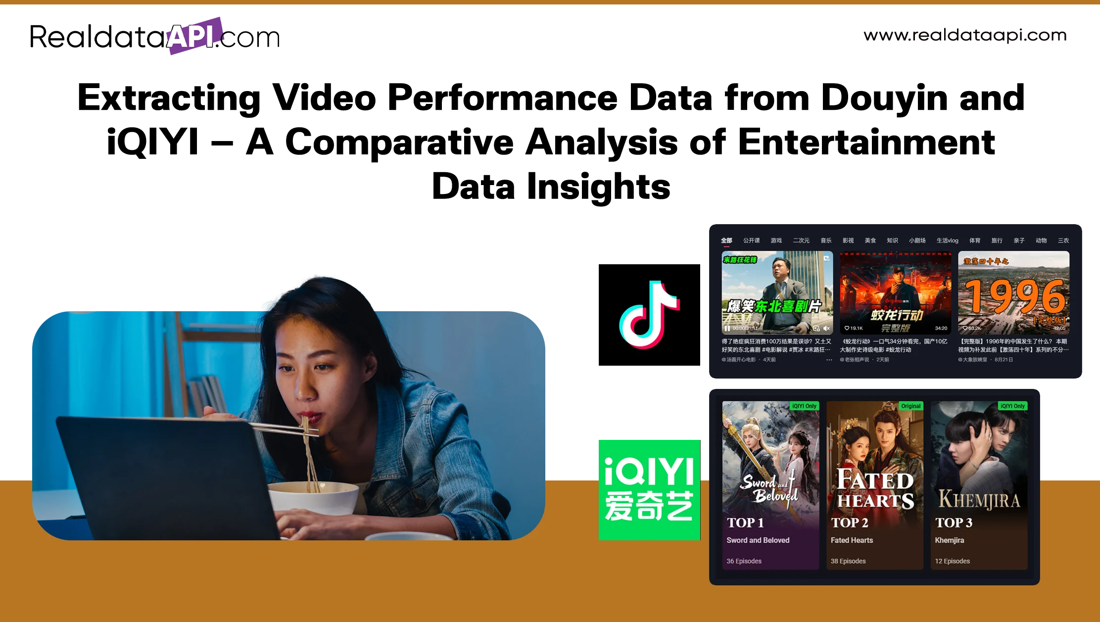 Extracting Video Performance Data from Douyin and iQIYI – A Comparative Analysis of Entertainment Data Insights